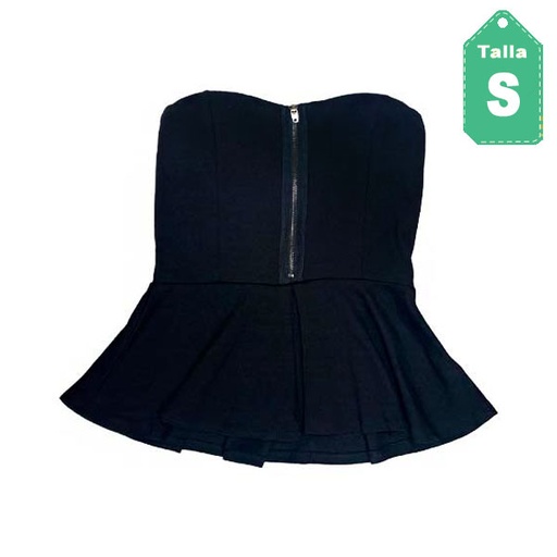 [2399] Top Forever21 Negro- S