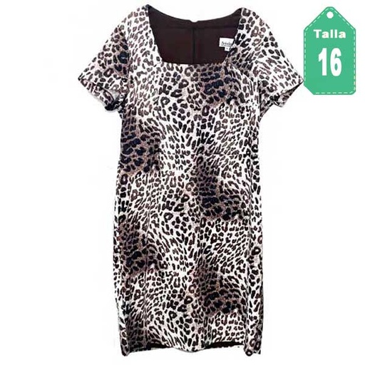 [2395] Vestido Beladama Animal Print- 16