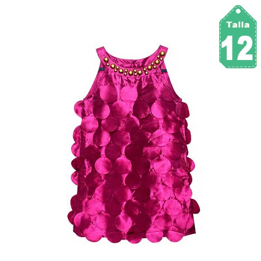 [2369] Vestido Martinas Magenta- 12