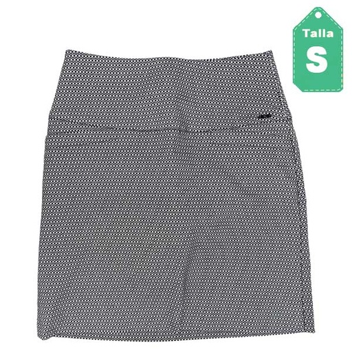 [2425] Falda SC&CO Blanco- S