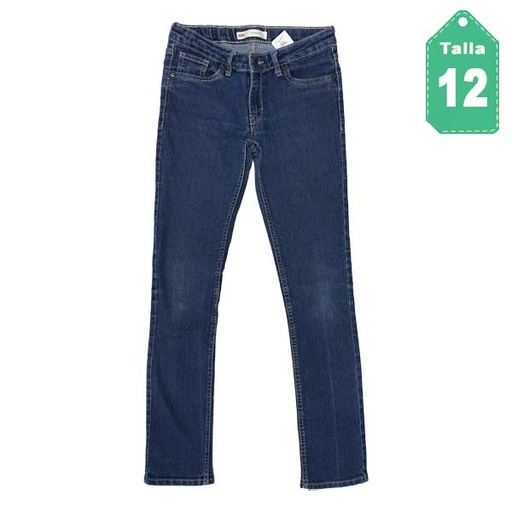 [2434] Jeans Levis Azul Oscuro- 12