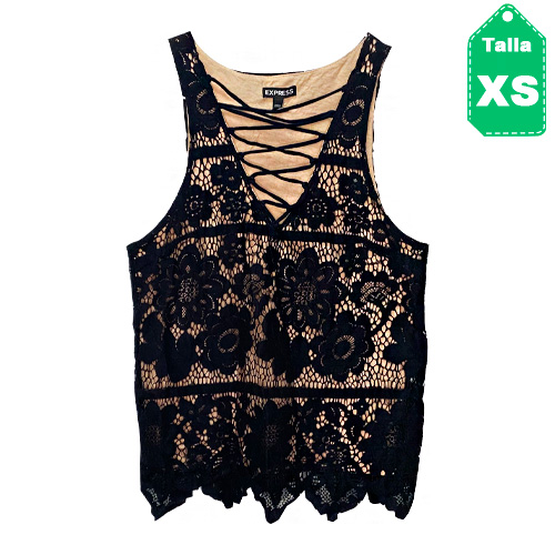 [2472] Blusa Express Negro- XS