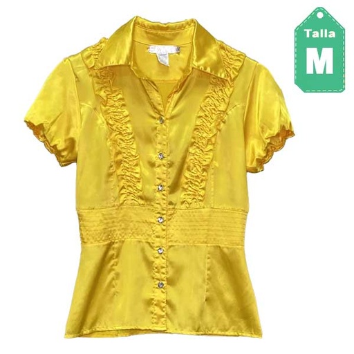 [2482] Camisa Twice Amarillo- M