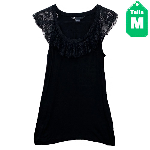 [2488] Blusa A/X Negro- M