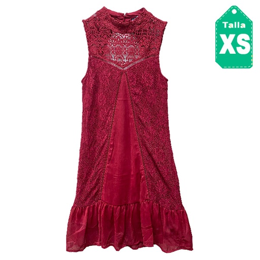 [2487] Vestido Workshop Rojo- XS