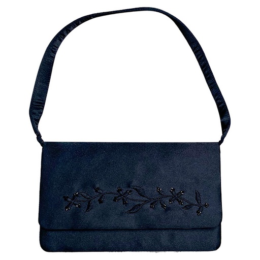 [2519] Cartera Negra de Fiesta