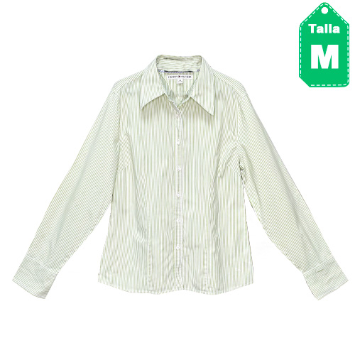 [2615] Camisa Tommy Hilfiger Verde- M