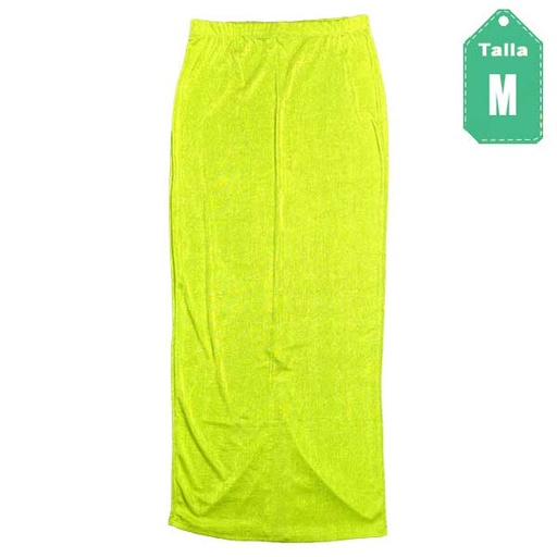 [2664] Falda Popular21 Verde Neon- M