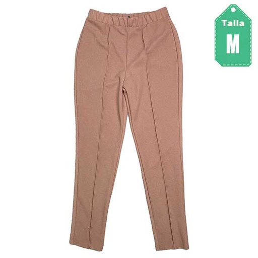 [2660] Pantalon Haute Monde Nude- M
