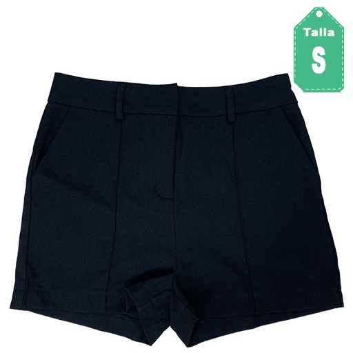[2782] Short Chocolate Negro- S