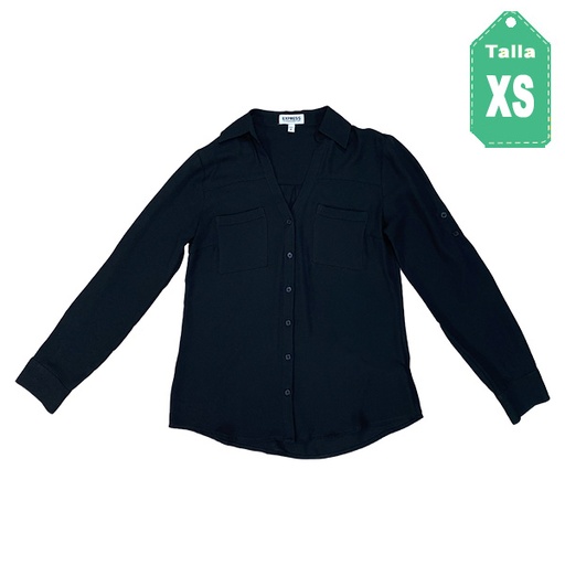 [2788] Camisa Express Negro- XS