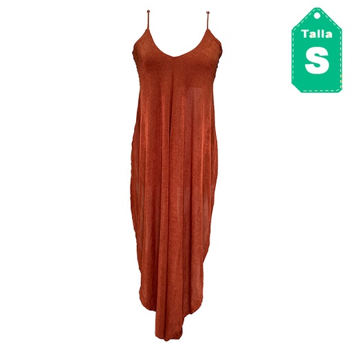 [2812] Top Largo Blanc Terracota- S