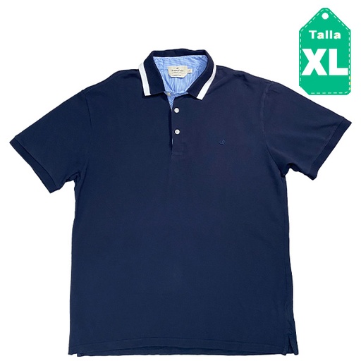 [2845] Chemise BrooksField Azul Marino- XL