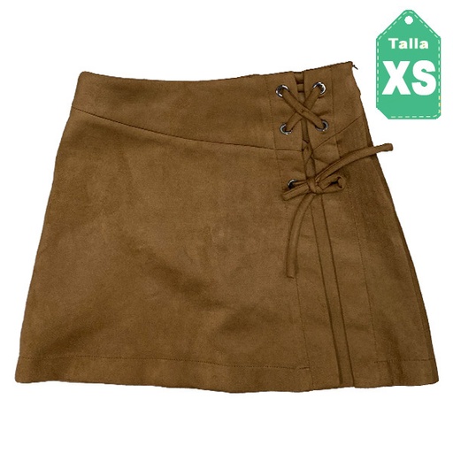 [2874] Falda Zara Marron- XS