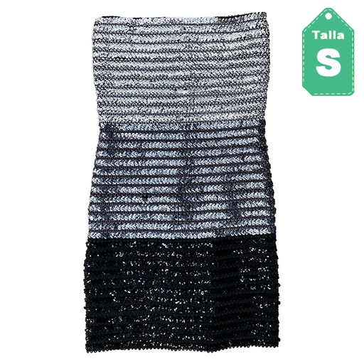 [2865] Vestido A´GACCI Lentejuelas- S