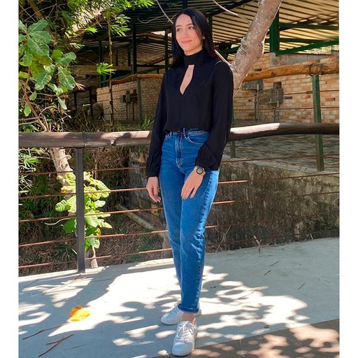 [2890] Blusa BNCU Negro- S