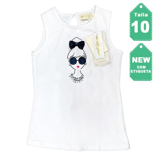 [2937] Blusa Monikerias Blanca- 10