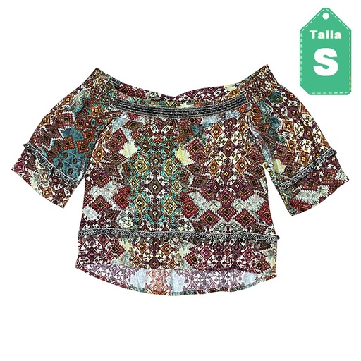 [2930] Blusa StudioF Estampado- S