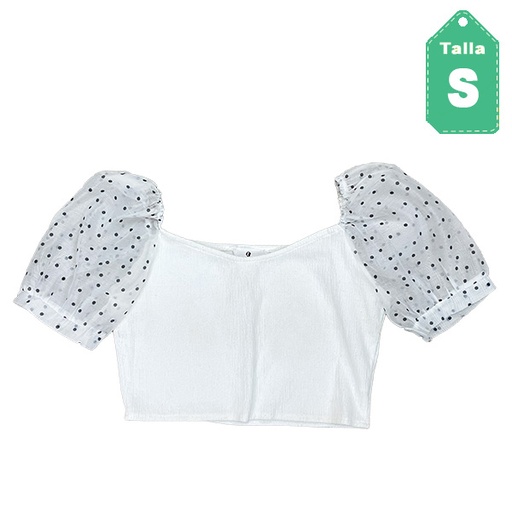 [2939] Blusa Zogara Blanco- S