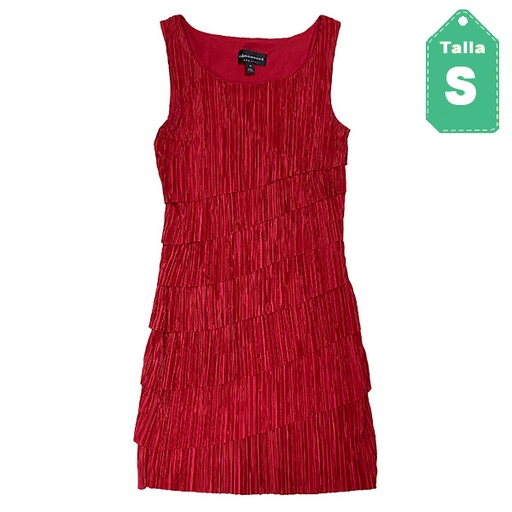 [2945] Vestido Annected Rojo- S