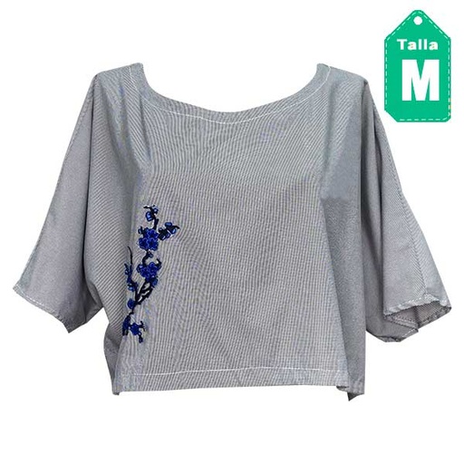 [3002] Blusa Cuadros- M