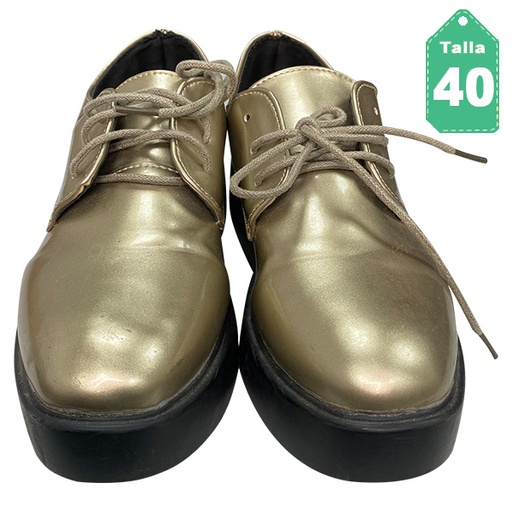 [3015] Zapatos Big Star Dorado- 40