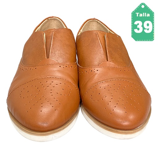 [3014] Zapatos Time and Tru Camel- 39