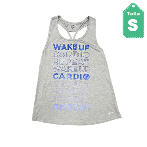 [3025] Camiseta Duo Dry Gris- S