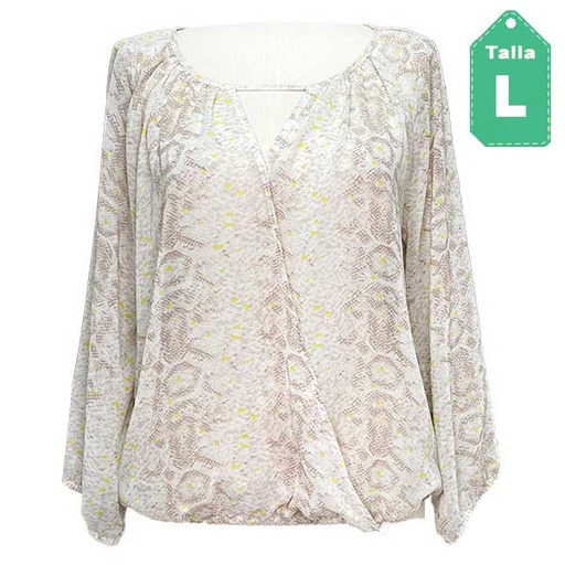 [3073] Blusa Love Stitch Estampada- L
