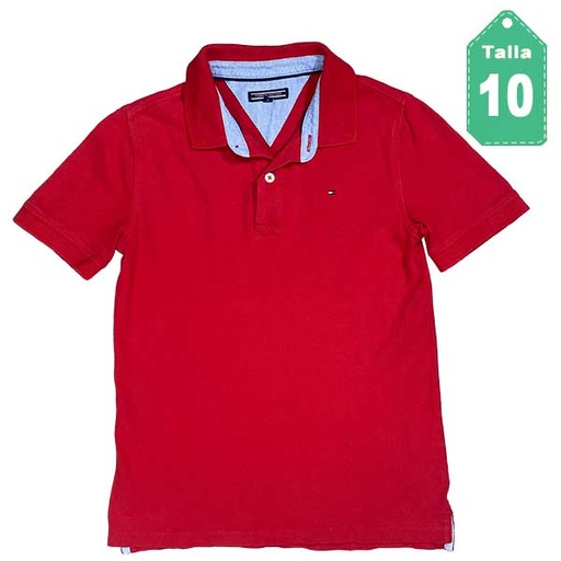 [3072] Chemise Tommy Hilfiger Rojo- 10