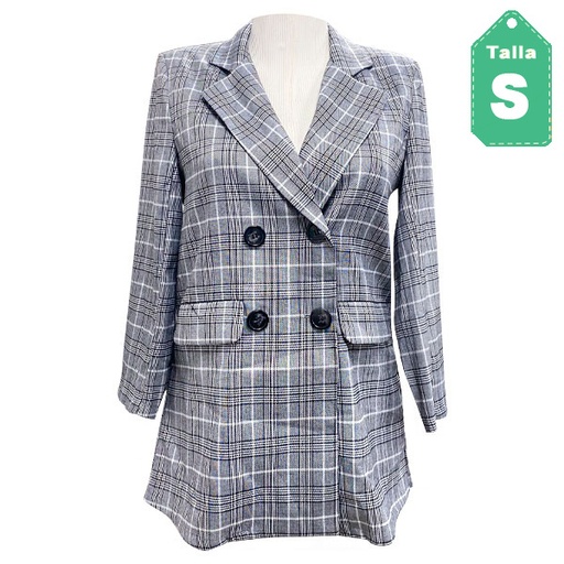 [3087] Blazer LFT Cuadros- S