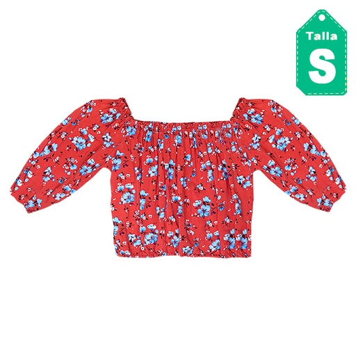 [3099] Blusa Forever21 Floral- S