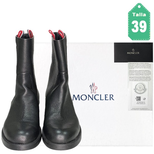 [3156] Botas Moncler Valentine Negro- 39