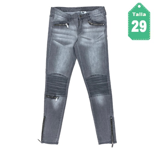 [3139] Jeans Denim Gris- 29