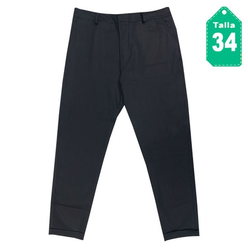 [3130] Pantalon Negro- 34