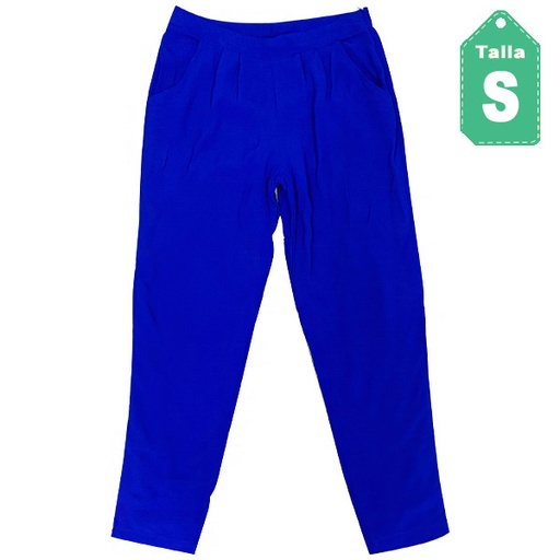 [3180] Pantalon Yacapana Azul Rey- S
