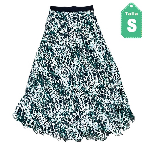 [3235] Falda Otaima Animal Print- S