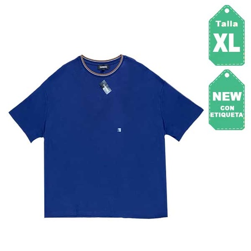 [3253] Franela Express Azul Marino- XL