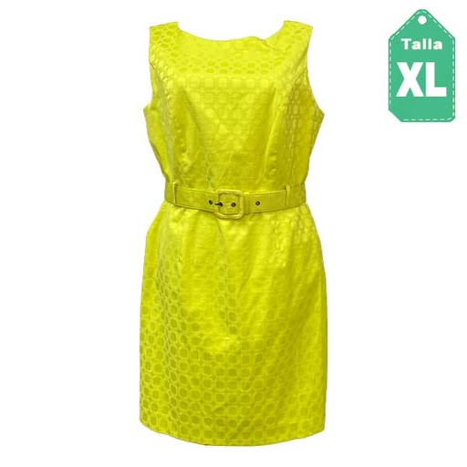 [3225] Vestido Banana Republic Neon- XL