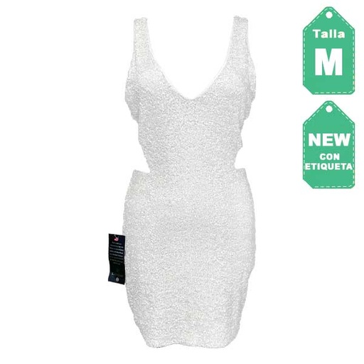 [3238] Vestido Bebe Blanco- M