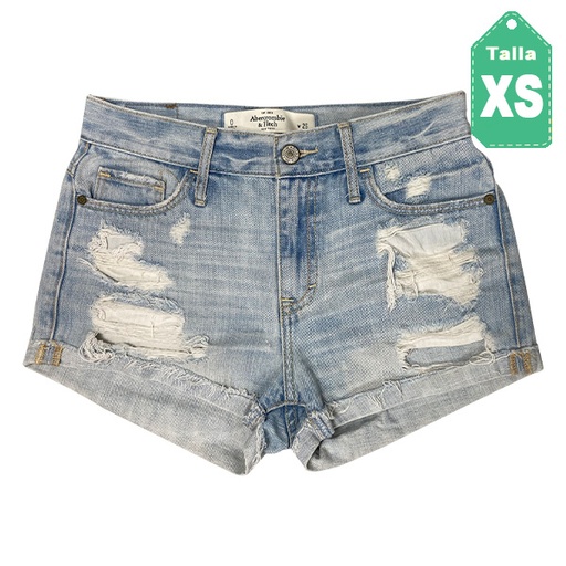 [3340] Short Abercrombie&Fitch Jeans- XS