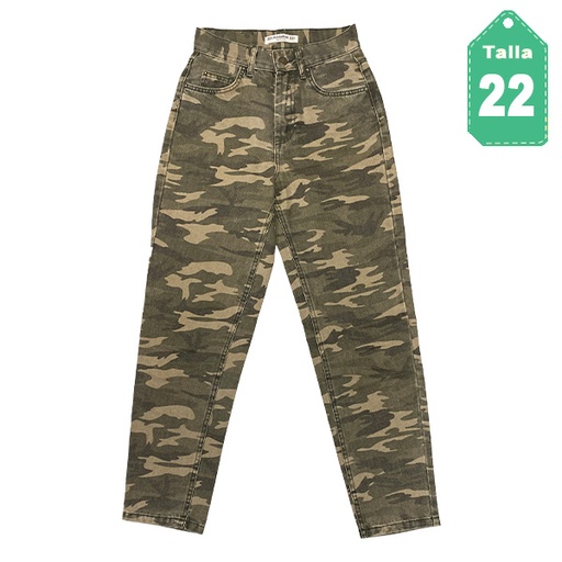 [3341] Pantalon Pull&Bear Camuflaje- 22