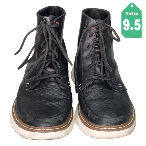 [3354] Botines Sperry Negro- 9.5