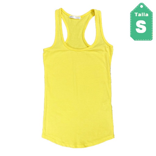 [3357] Camiseta Zara Amarillo- S