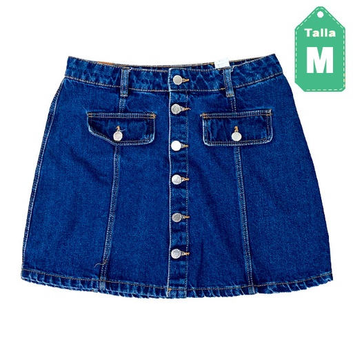 [3377] Falda Zara Jeans- M