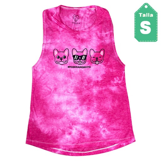 [3392] Camiseta Mariale Fucsia- S