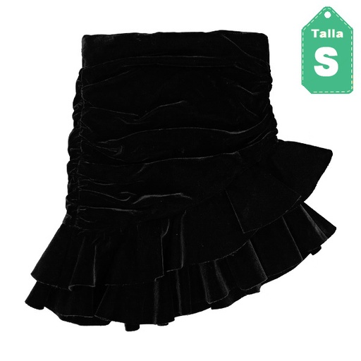 [3379] Falda Zara Negro- S