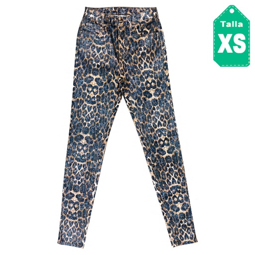 [3399] Pantalon Fashion Animal Print- XS