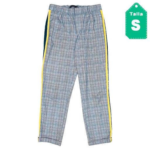 [3410] Pantalon Zara Cuadros- S