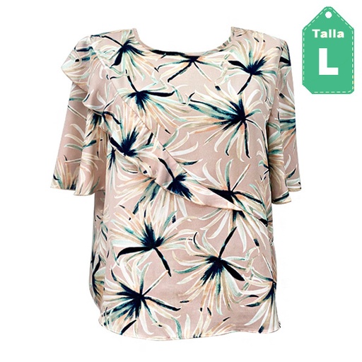 [3464] Blusa Primark Floral- L